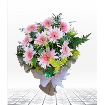 Çiçek-Gerbera Buketi